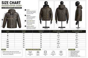 <b>Men's</b> Hooded Puffer Jacket <b>Winter</b> Warm Quilted Outdoor <b>Coat</b> Custom Logo Waterproof Windproof <b>Parka</b> Jacket Wholesale OEM ODM B2B - Product Image 5