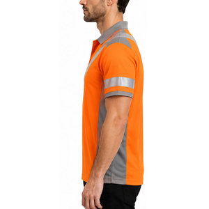 เสื้อโปโลผู้ชายใส่สบาย ระบายอากาศได้ดี แขนสั้น มีปก ผ้าคอตตอนผสม เหมาะสำหรับพนักงาน ชุดยูนิฟอร์ม ชุดทำงาน - Product Image 6