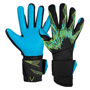 Ventilated PU Goalkeeper Gloves <b>Latex</b> Soccer Goalie Gloves Wrist Support Custom Adult Football Gear - Product Image 6