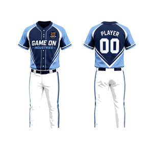 Uniforme de Béisbol de Color Sólido de Alta Calidad, Último Diseño, Nuevo Estilo, Fabricación Profesional - Product Image 5
