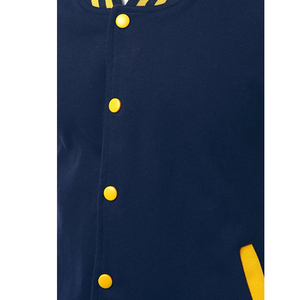 Custom Luxury Brand <b>Varsity</b> Wool <b>Bomber</b> <b>Jacket</b> with Leather Sleeves <b>Men</b> Button up <b>Jacket</b> Custom Letterman <b>Bomber</b> <b>Varsity</b> <b>Jacket</b> - Product Image 5