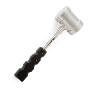 Maillet d'hydromel dentaire en acier inoxydable longueur 240 mm (9.12 ") marteau d'implant chirurgical à tête de 40 mm de diamètre avec poignée PEEK - Product Image 3