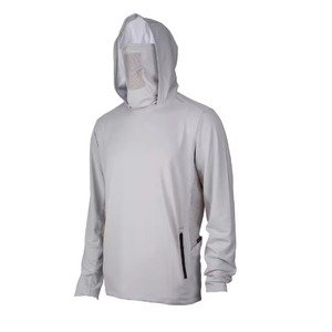 Sudaderas y Camisetas de Pesca Unisex de Secado Rápido UPF50 de Manga Larga con Protección UV Personalizada, Impermeables, Transpirables, de Spandex/Poliéster - Product Image 2