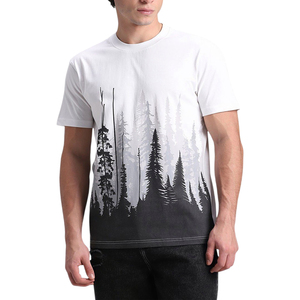 เสื้อยืดคอตตอนผู้ชาย พิมพ์ลายโลโก้ตามสั่ง ผ้าพีมา คอกลม รับผลิตเสื้อยืด OEM ขายส่ง เสื้อยืดเปล่าพิมพ์ลายตามสั่งสำหรับทุกเพศ เสื้อยืดฤดูร้อน - Product Image 4