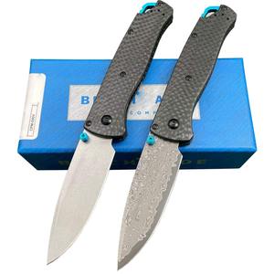 Cuchillo Plegable Mini de Fibra de Carbono HUAAO 535/B123, Hoja Negra S90V, para Uso Industrial, Aire Libre, Camping, Caza, Táctico, EDC, OEM, 19CM - Product Image 5