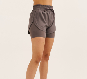 Custom Logo Women's Shorts Cotton Fleece Thickness Soft With Pockets Lounge Wear Cargo Women Sweat Shorts - Product Image 2