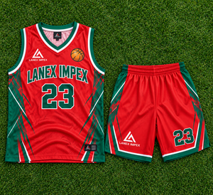 Nouvelle conception OEM personnalisée, ensemble d'uniformes de basket-ball pour hommes, col en V, jersey en polyester à séchage rapide, shorts, impression par sublimation, vêtements de sport - Product Image 6