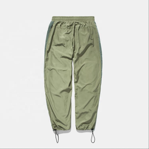 <b>Men</b> Nylon Track Pants Wide Leg Jogger <b>Trousers</b> <b>Elastic</b> Waist Drawstring Cargo Pants for Casual Outdoor Wear <b>Men</b> Sports - Product Image 6