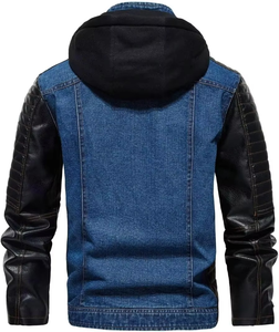 Chaquetas de mezclilla para hombre del fabricante, de alta calidad, transpirables y de secado rápido, chaqueta de mezclilla para hombre, ropa para hombre - Product Image 3