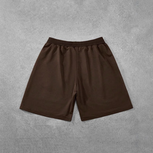Pantalones Cortos Personalizados de Estilo Urbano, de Felpa Francesa, Algodón Grueso, Casuales, Holgados, Estilo Vintage, Lavado Ácido - Product Image 4