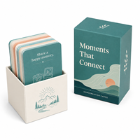 Jeu de cartes à jouer personnalisé pour adultes, famille, couples, amis, pour soirées et jeux de groupe, avec boîte