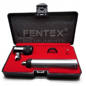 High-Resolution 10X Magnification Medical-Grade Stainless Steel Dermatoscope Handheld Manual Power CE Certified FENTEX - Product Image 2