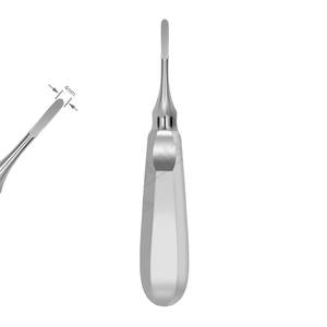 Juego de Elevadores de Punta Recta de 4mm para Extracción, Instrumentos Dentales de Acero Inoxidable de Alta Calidad con Punta Delicada - Product Image 1