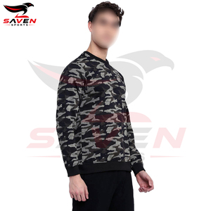Fournisseur en gros OEM – Sweat-shirt polaire personnalisé pour homme, à motif uni, avec poignets côtelés, pull décontracté chaud pour l'hiver - Product Image 2