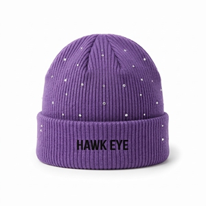 Bonnet d'hiver en laine tricoté personnalisé par le fabricant, doublé satin, chaud, unisexe, avec revers - Product Image 3