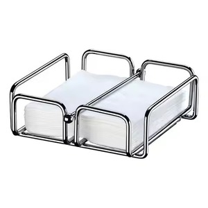 Stylish Statement Metal Napkin <b>Stand</b> For Dining Table And Kitchen Elegant Tissue <b>Stand</b> For Home Office And Restaurant - Product Image 5