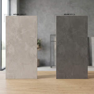 Dalles de marbre artificiel en porcelaine 1200x2400mm pour murs de salle de bain de luxe et revêtements de sol de centres commerciaux - Product Image 2