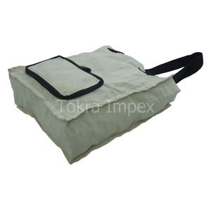 Sac de courses pliable en coton 100% naturel, écologique, pour une utilisation quotidienne, à porter à la main pour les courses de légumes et d'épicerie - Product Image 4