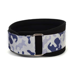 Ceinture de musculation robuste en cuir avec logo personnalisé, soutien lombaire pour haltérophilie, powerlifting et soulevé de terre - Product Image 2