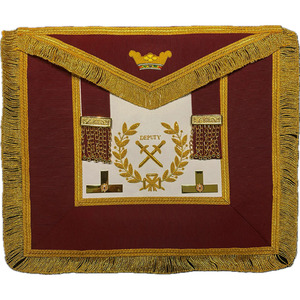 Conjunto de Regalia Masónica de Calidad Premium para Oficiales Provinciales, Traje Completo de Ceremonia Inglesa - Product Image 6