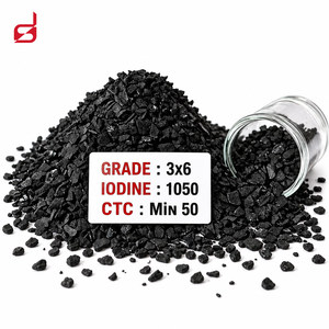 ถ่านกัมมันต์จากกะลามะพร้าวแบบเม็ด ไซคาร์บอนส์ ขนาด 3x6 เมช สีดำ ความบริสุทธิ์ 99% สารช่วยสำหรับยาง - Product Image 6