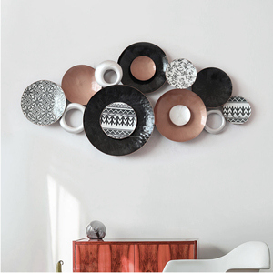 <b>Gold</b> Leaf's Metal Decorative Wall Art Wall Hanging for Living Room <b>Bedroom</b> Dining Room Hallway Indoor and Outdoor - Product Image 4