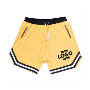 Shorts de baseball d'été pour hommes, prêts à être expédiés, 100% polyester, imprimé baseball, fermeture à cordon, ceinture élastique écologique, séchage rapide - Product Image 2