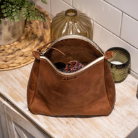 Tas Makeup kulit asli pria wanita, perlengkapan mandi untuk pria dan wanita, tas kosmetik kulit asli, Organizer kantong kosmetik pribadi