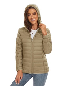 Alta calidad de encargo de la venta caliente señoras prendas de vestir exteriores ropa de invierno chaqueta acolchada para las mujeres - Product Image 4