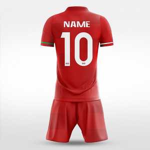 Tenue de match de football personnalisée, ensemble d'uniformes respirants pour équipe, maillot de football respirant - Product Image 2