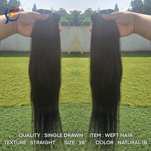 ผมต่อแบบเรมี่เวอร์จิ้นอินโดนีเซียแท้ เกรดพรีเมียม สีดำธรรมชาติ  แบบตรง  จัดเรียงเส้นผมอย่างดี  ทอสองชั้น น้ำหนัก 100 กรัม - Product Image 3