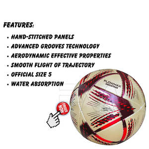 Nuevo Balón de Fútbol Cosido a Mano para Deportes al Aire Libre, Color y Tamaño Personalizados - Product Image 3