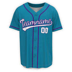 Ensemble de maillot et pantalon de baseball respirant personnalisé avec logo, nom et numéro sur mesure pour l'entraînement d'équipe, manches courtes - Product Image 3