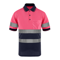Oferta Especial: Camisetas Reflectantes de Alta Visibilidad para Hombre, Certificadas por la CE, de Poliéster de Secado Rápido, Camisetas Tipo Polo, Uniformes de Trabajo