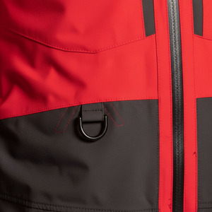 Combinaison de ski unisexe imperméable 10 000 mm OEM, coupe-vent, à capuche, avec blocs de couleur, extensible, pour homme, femme, couple, ensemble pantalon de snowboard - Product Image 6