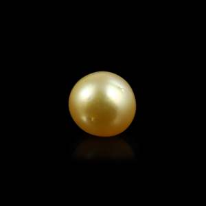 Natural Certified Golden Seawater Pearl 3.6 Carat Loose Gemstone for Jewelry Making - Product Image 2