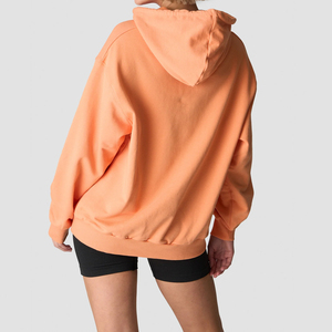 เสื้อฮู้ดดี้ผู้ชายแบบใหม่ ผ้าถักเนื้อหนา ทรงโอเวอร์ไซส์ ระบายอากาศได้ดี แห้งเร็ว มีกระเป๋า  สำหรับฤดูหนาว สีพื้น  รับสั่งทำ - Product Image 5