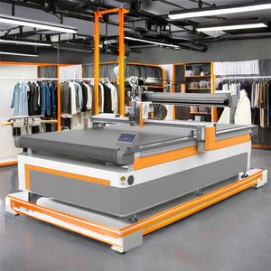 เครื่องตัดใบมีดสวิงดิจิตอล CNC สำหรับตัดผ้าไนล่อนผ้าเดนิมผ้าฝ้ายผ้าลินินพร้อมเครื่องยนต์มอเตอร์เกรดอัตโนมัติของใหม่ล่าสุด - Product Image 1