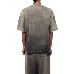 T-shirt Homme Effet Vieilli Prix de Gros – Dernier Style, Meilleure Vente, Anti-Plis, Qualité Supérieure, Entièrement Personnalisable - Product Image 5