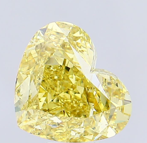 Diamant de laboratoire certifié IGI 10,03 carats, taille cœur, jaune vif fantaisie, clarté VS2, certificat n°626430304, ROYAL GEMS Jewelry - Product Image 5
