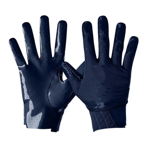 Guantes de Fútbol Americano de Cuero de Alta Calidad a Precio de Mayoreo, Antideslizantes, Súper Adhesivos, con el Mejor Agarre, Color Personalizado, para Hombre - Product Image 2