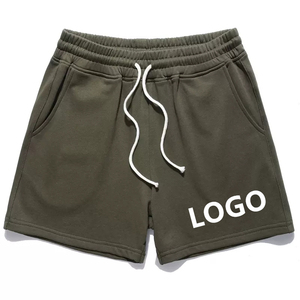 กางเกงขาสั้น OEM Terry Fleece ผ้าฝ้าย 100% น้ำหนัก 280 กรัม ความยาวขาใน 5 นิ้ว สำหรับผู้ชาย ปักลายเชนิลล์ตามสั่ง สไตล์สตรีทแวร์ ขายดี เสื้อผ้าฤดูร้อน - Product Image 5