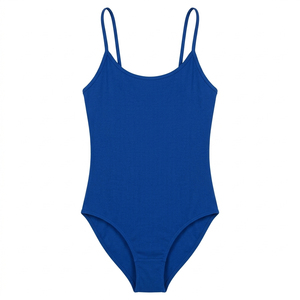 Leotardos sin Mangas para Adultos, Estilo Cheerleading, para Mujer, Sexy, con Tirantes, Espalda Baja, Color en Contraste, Colores Personalizados, Tela de Malla, Alta Calidad - Product Image 5