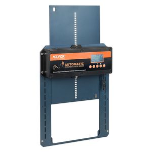 Automatic Chicken Coop Door with <b>Timer</b> <b>Light</b> Sensor Aluminum Remote Control Chicken Coops Opener for Animal Cages - Product Image 1