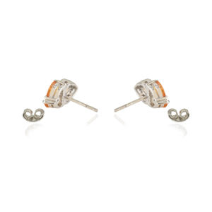 ต่างหูทรงหยดน้ำแบบโบราณประดับพลอยซิทรินทรงลูกแพร์และทรงมาร์คีส์ เงินแท้ 925 งานแฮนด์เมดสวยงาม - Product Image 6