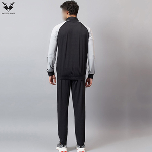 Conjunto Deportivo de 2 Piezas para Entrenamiento Juvenil, Diseño de Logotipo Personalizado, Impresión de Manga Larga, Chándal de Poliéster de Buena Calidad para Hombre - Product Image 3