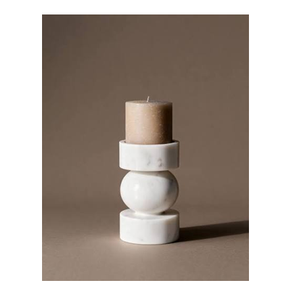 Wholesale Supplier Antique <b>Marble</b> <b>Candle</b> Sticks 2 Pieces For Party Wedding Decorative <b>Candle</b> <b>Holder</b> - Product Image 2