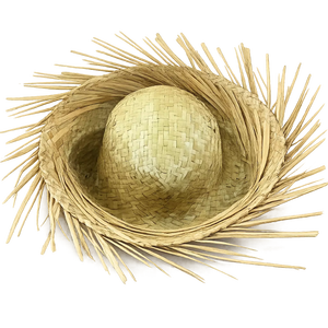 Chapeau de plage en herbe coloré unisexe pour enfants, fait main / Chapeau en herbe durable d'inspiration vintage / Chapeau en herbe à dentelle pour le sport et les voyages - Product Image 1