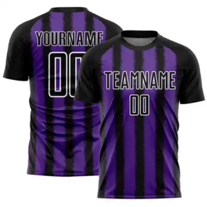 Maillot de football personnalisable avec nom et logo de l'équipe sur le devant, technologie de découpe automatisée, entraînement d'équipe, haute qualité - Product Image 5