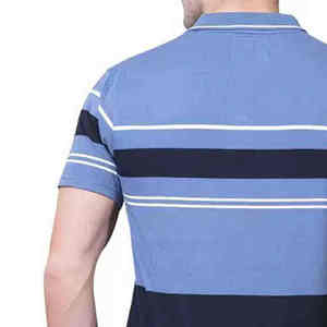 เสื้อโปโลผ้าฝ้ายคุณภาพสูง 100% แห้งเร็ว แขนสั้น สไตล์ลำลองสำหรับผู้ชาย - Product Image 2